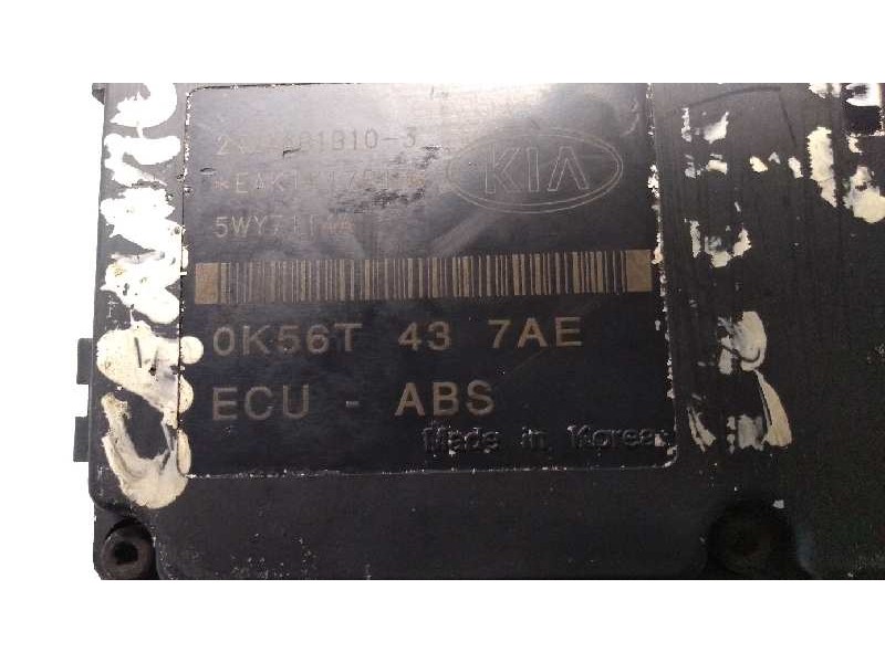 Recambio de abs para kia carnival referencia OEM IAM 0K56T437AE 0K56T437A0 BH60102400