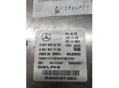 Recambio de centralita motor uce para mercedes clase cla (w117) shooting brake cla 220 d (117.903) referencia OEM IAM A651900970 2