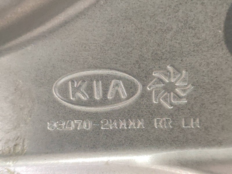 Recambio de elevalunas trasero izquierdo para kia soul diva referencia OEM IAM 834702KXXX  