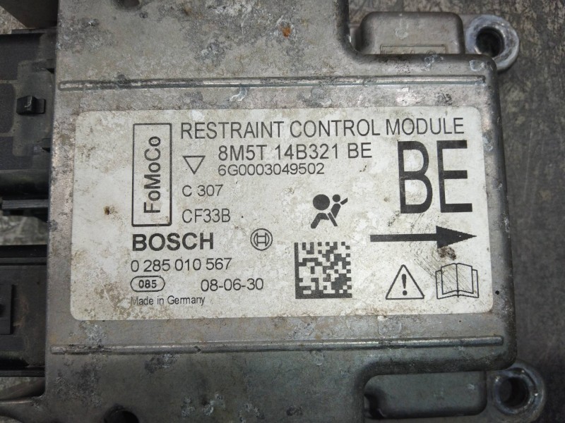 Recambio de centralita airbag para ford focus lim. (cb4) titanium referencia OEM IAM 0285010567 8M5T14B321BE CF33B