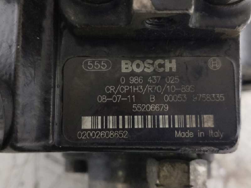 Recambio de bomba inyeccion para opel vectra c berlina 1.9 cdti referencia OEM IAM 0986437025 BOSCH 