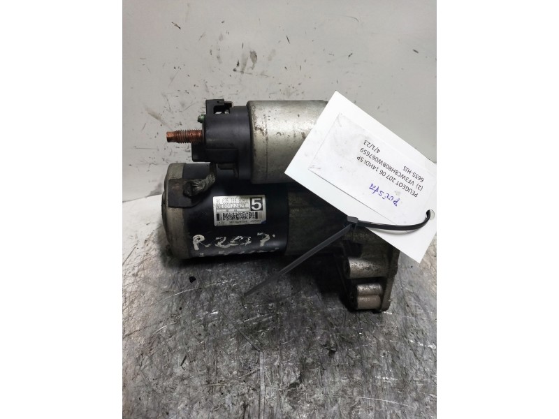 Recambio de motor arranque para peugeot 207 confort referencia OEM IAM 9663528880  