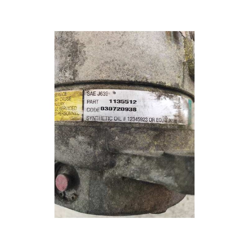 Recambio de compresor aire acondicionado para citroen c5 berlina 2.0 hdi sx referencia OEM IAM 1135512 5512 