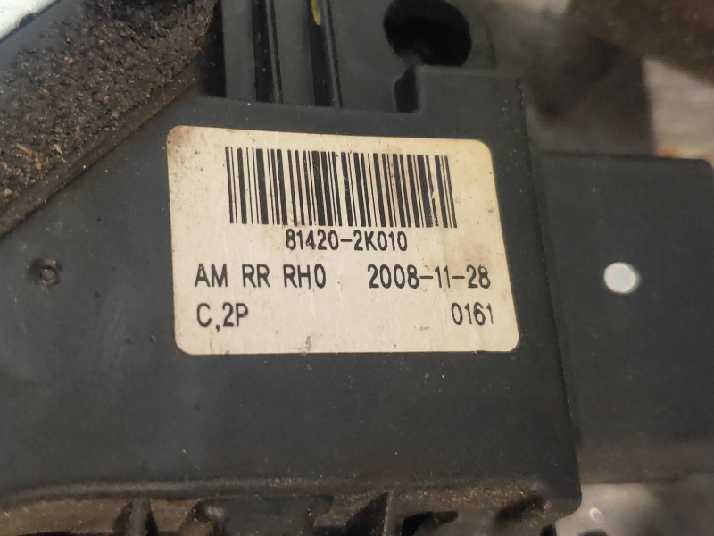 Recambio de motor cierre centralizado trasero derecho para kia soul diva referencia OEM IAM 814202K010  