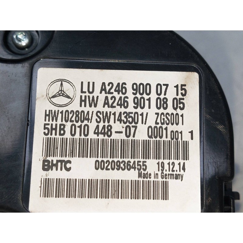 Recambio de mando calefaccion / aire acondicionado para mercedes clase cla (w117) shooting brake cla 220 d (117.903) referencia 