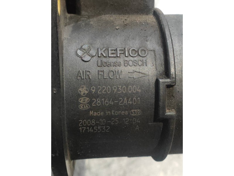 Recambio de caudalimetro para kia soul diva referencia OEM IAM 9220930004 281642A401 