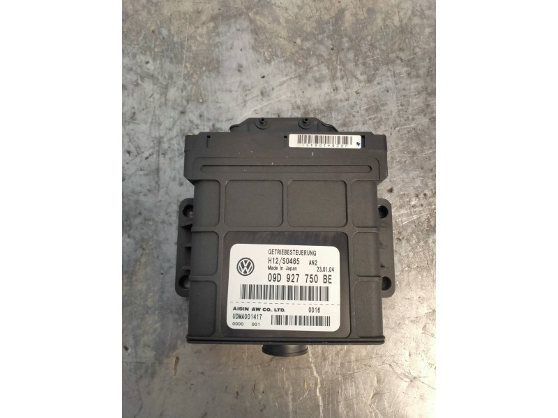 Recambio de centralita cambio automatico para volkswagen touareg (7la) tdi r5 referencia OEM IAM 09D927750BE  