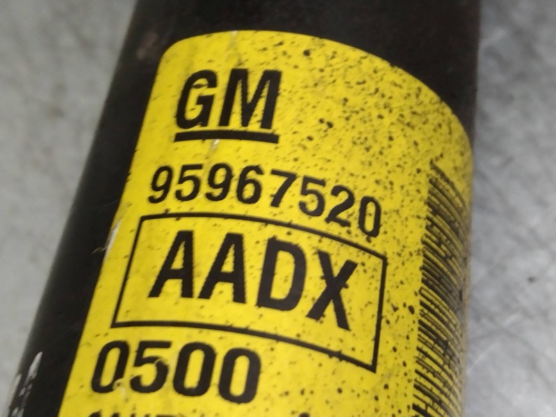 Recambio de amortiguador trasero para chevrolet spark 1.0 cat referencia OEM IAM 95967520  