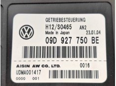 Recambio de centralita cambio automatico para volkswagen touareg (7la) tdi r5 referencia OEM IAM 09D927750BE   2