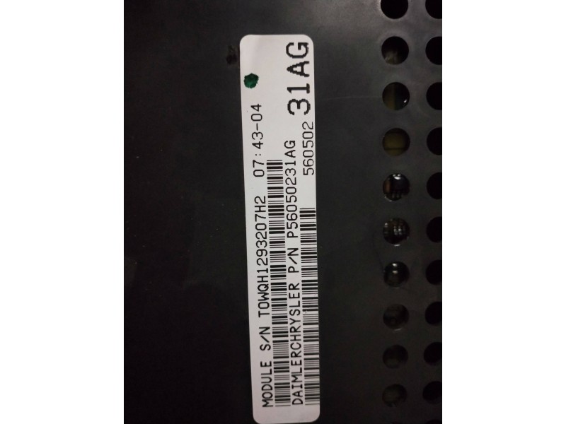 Recambio de caja reles / fusibles para jeep gr.cherokee (wj/wg) 2.7 crd laredo referencia OEM IAM P56050231AG  