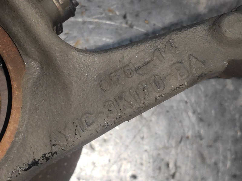 Recambio de mangueta delantera derecha para ford fiesta (ccn) st-line referencia OEM IAM AY1C3K170BA  