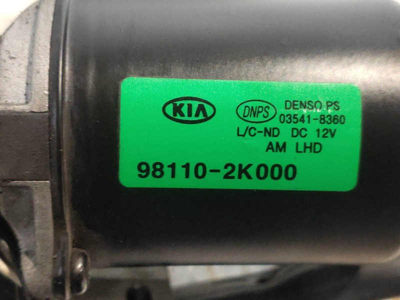 Recambio de motor limpia delantero para kia soul diva referencia OEM IAM 981102K000 035418360 