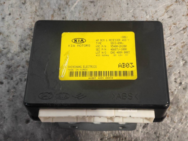 Recambio de modulo electronico para kia soul diva referencia OEM IAM 954002K200 48687J1000 
