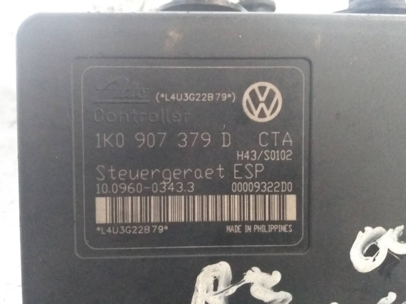 Recambio de abs para audi a3 (8p) 2.0 fsi ambiente referencia OEM IAM 10096003433 10020600404 1K0614517B