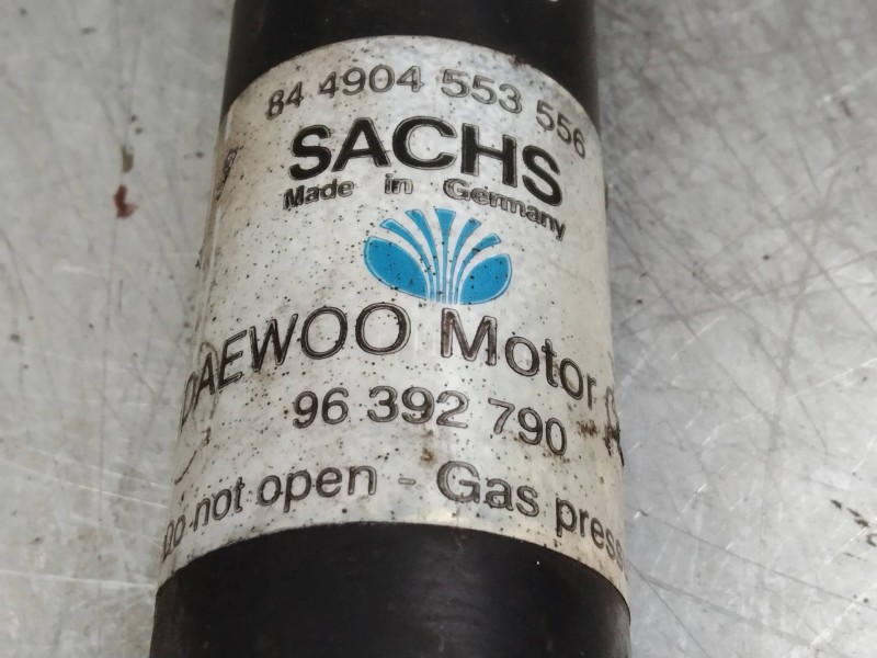 Recambio de amortiguador trasero para daewoo tacuma 1.6 cat referencia OEM IAM 96392790  