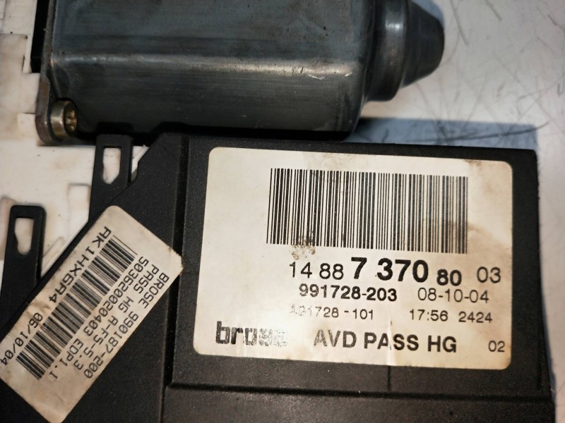 Recambio de elevalunas delantero derecho para peugeot 807 2.0 hdi fap cat referencia OEM IAM 1488737080  5P