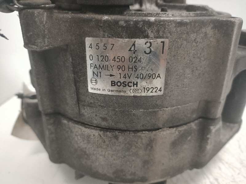 Recambio de alternador para chrysler voyager (es) 2.5 s referencia OEM IAM 0120450024 4557431 BOSCH 90A