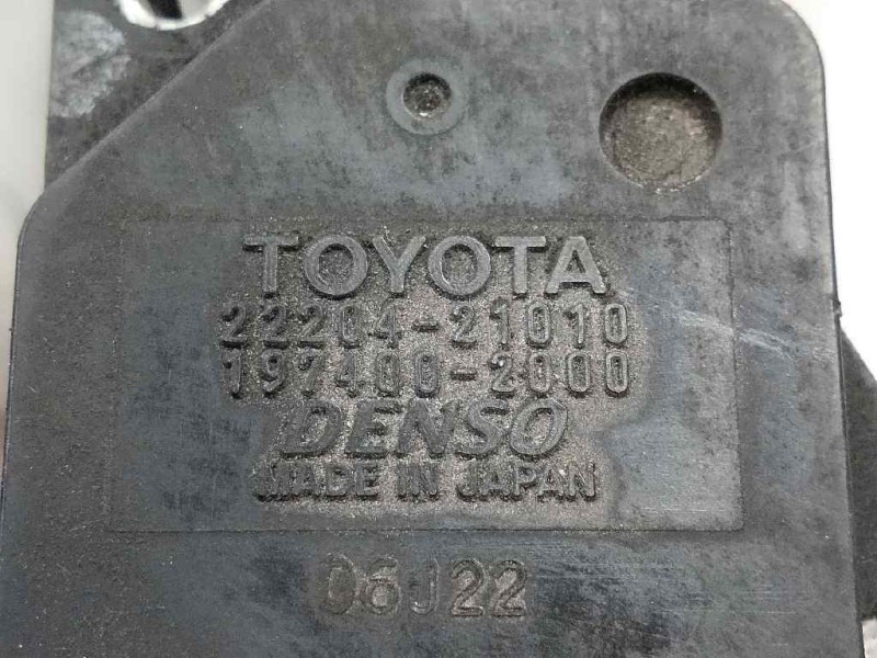 Recambio de caudalimetro para lexus rx300 (mcu15) 3.0 referencia OEM IAM 1974002000 2220421010 DENSO