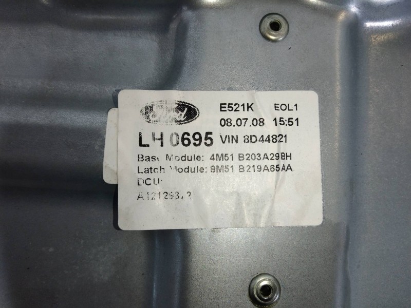 Recambio de elevalunas delantero izquierdo para ford focus lim. (cb4) titanium referencia OEM IAM 4M51B045H17AA 4M51B203A29BH 8M