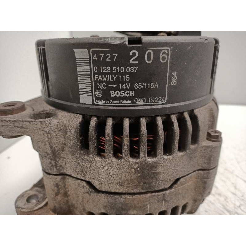 Recambio de alternador para chrysler voyager (gs) 2.5 td se grand voyager referencia OEM IAM 0123510037 4727206 BOSCH 115A
