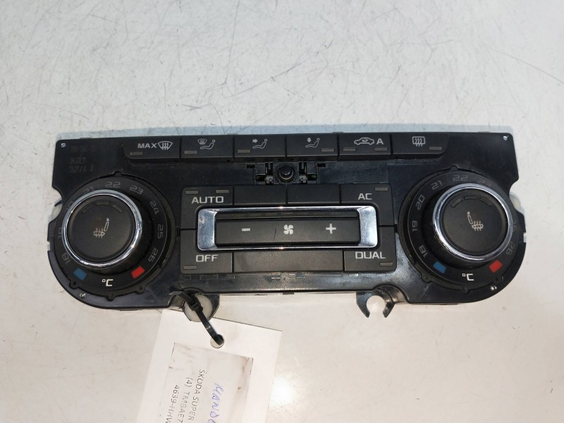 Recambio de mando calefaccion / aire acondicionado para skoda suberb (3t4) elegance referencia OEM IAM 3T0907044BL 5HB00974975 