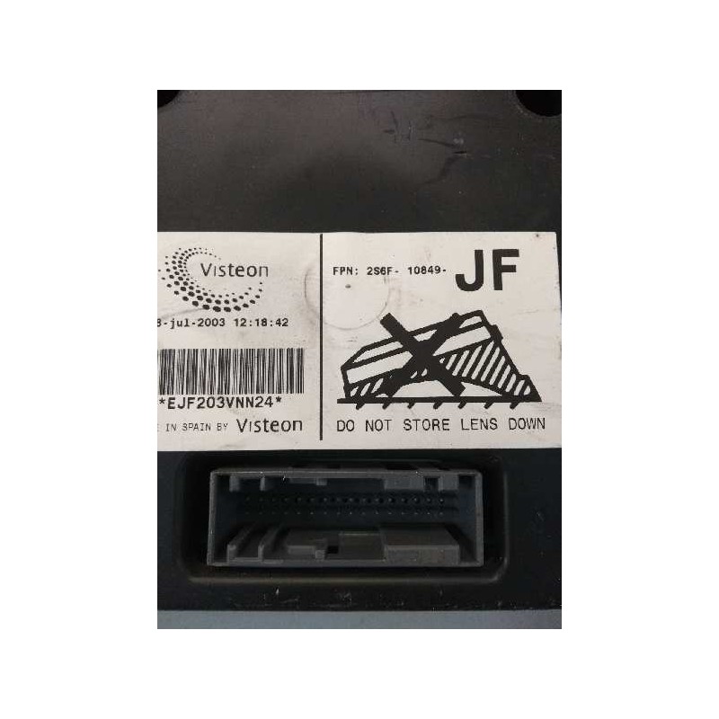 Recambio de cuadro instrumentos para ford fiesta (cbk) 1.4 16v cat referencia OEM IAM 2S6F10849 JF 