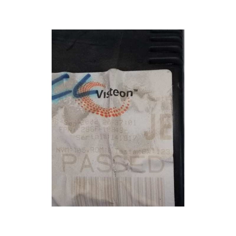 Recambio de cuadro instrumentos para ford fiesta (cbk) 1.6 16v cat referencia OEM IAM 2S6F10849 JE 