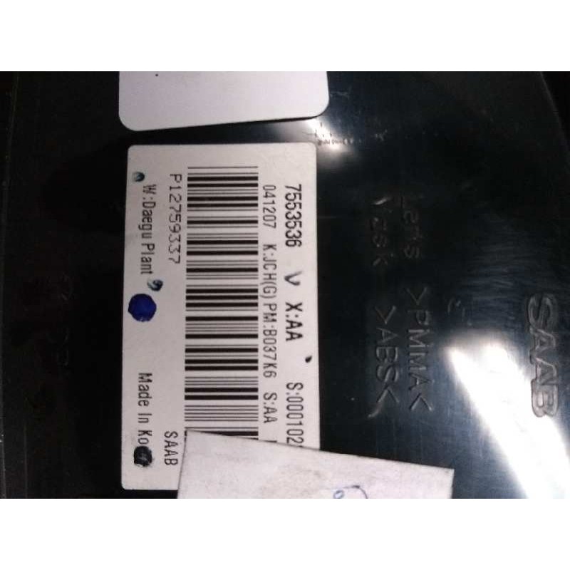 Recambio de cuadro instrumentos para saab 9-3 berlina 1.9 tid cat referencia OEM IAM 7553536 P1279337 