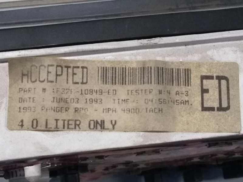 Recambio de cuadro instrumentos para ford explorer 4.0 v6 cat referencia OEM IAM F37F10849 ED 