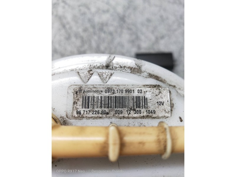 Recambio de aforador para citroen c4 lim. tonic referencia OEM IAM 9671722680 0973170990102 