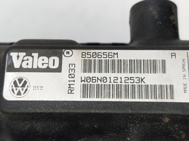Recambio de radiador agua para seat arosa (6h1) 1.0 referencia OEM IAM W06N0121253K 850656M 