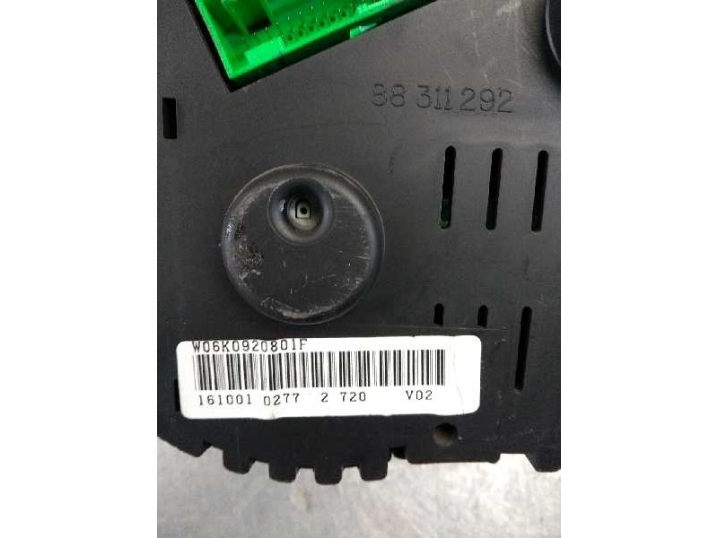Recambio de cuadro instrumentos para seat ibiza (6k1) signo referencia OEM IAM 110008924029 W06K0920080F 