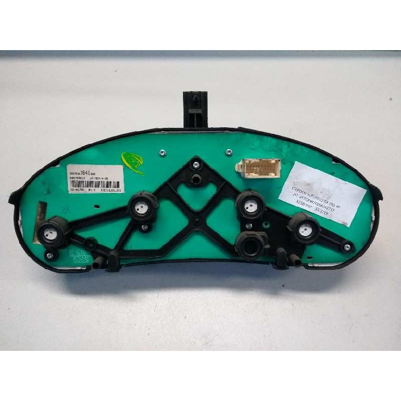 Recambio de cuadro instrumentos para citroen berlingo 1.9 600 d furg. referencia OEM IAM 9659364180 000708612 DE1E2L26