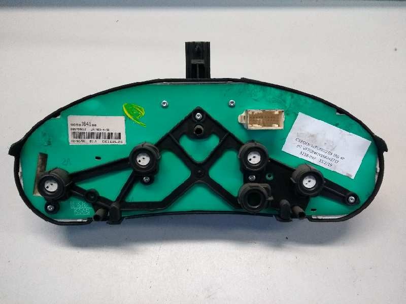 Recambio de cuadro instrumentos para citroen berlingo 1.9 600 d furg. referencia OEM IAM 9659364180 000708612 DE1E2L26