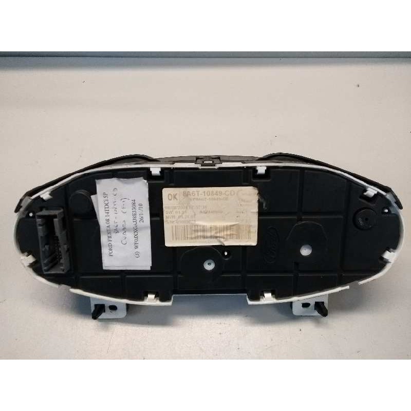 Recambio de cuadro instrumentos para ford fiesta (cb1) 1.4 tdci cat referencia OEM IAM 8A6T10849 CD A12148800 VP8AT10849CE