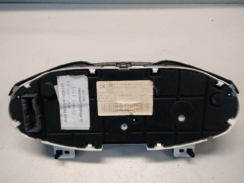 Recambio de cuadro instrumentos para ford fiesta (cb1) 1.4 tdci cat referencia OEM IAM 8A6T10849 CD A12148800 VP8AT10849CE