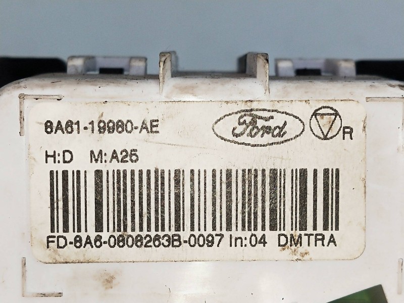 Recambio de mando calefaccion / aire acondicionado para ford fiesta (cb1) 1.4 tdci cat referencia OEM IAM 8A6119980AE  