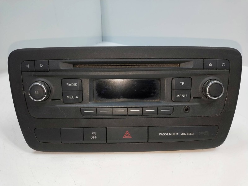 Recambio de sistema audio / radio cd para seat ibiza (6j5) 1.6 tdi referencia OEM IAM 6J0035156  