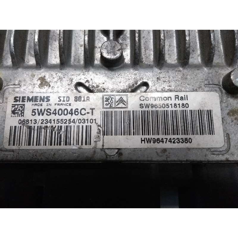 Recambio de centralita motor uce para citroen xsara coupe 2.0 hdi vts (66kw) referencia OEM IAM 5WS40046CT SW9650518180 HW964742