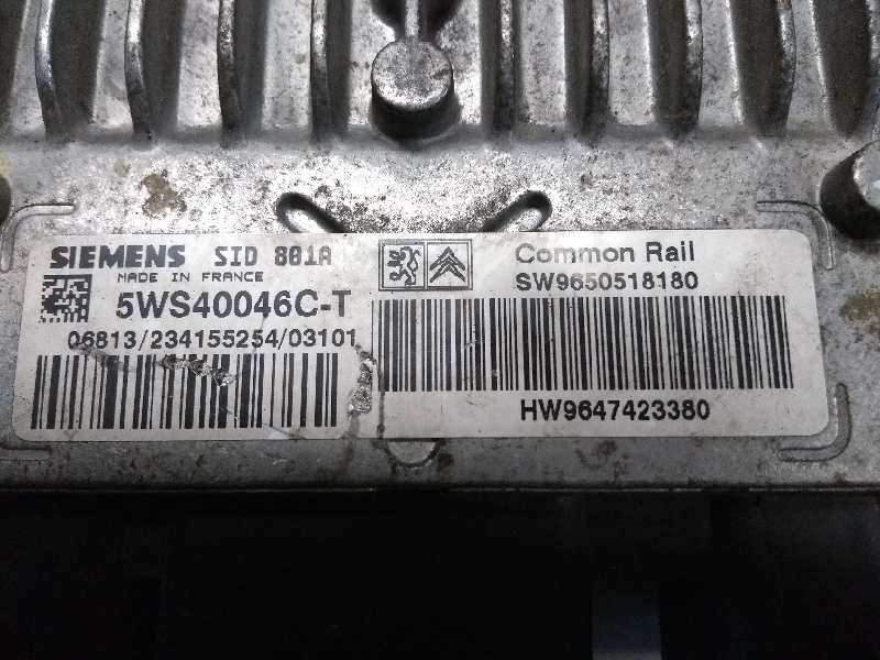Recambio de centralita motor uce para citroen xsara coupe 2.0 hdi vts (66kw) referencia OEM IAM 5WS40046CT SW9650518180 HW964742