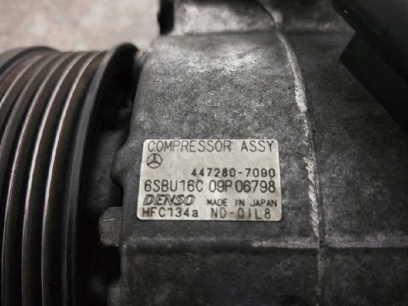 Recambio de compresor aire acondicionado para mercedes clase c (w204) lim. 2.1 cdi cat referencia OEM IAM 4472807090 6SBU16C 