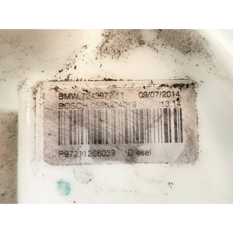 Recambio de bomba combustible para bmw serie 3 gran turismo (f34) 320d xdrive referencia OEM IAM 0580204019 724397211 BOSCH