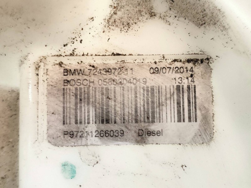 Recambio de bomba combustible para bmw serie 3 gran turismo (f34) 320d xdrive referencia OEM IAM 0580204019 724397211 BOSCH