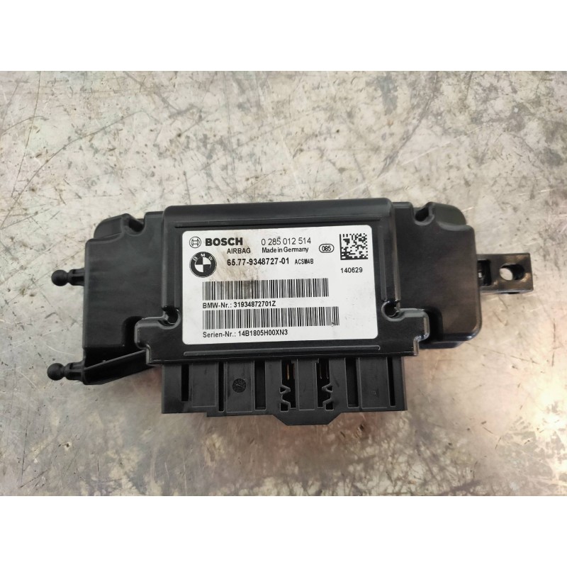 Recambio de centralita airbag para bmw serie 3 gran turismo (f34) 320d xdrive referencia OEM IAM 0285012514 6577934872701 319348