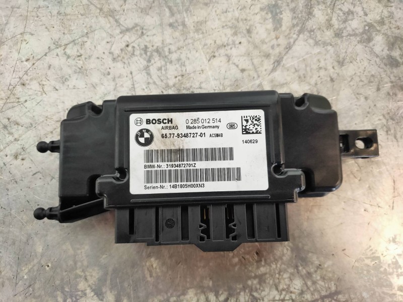 Recambio de centralita airbag para bmw serie 3 gran turismo (f34) 320d xdrive referencia OEM IAM 0285012514 6577934872701 319348