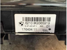 Recambio de cuadro instrumentos para bmw serie 3 gran turismo (f34) 320d xdrive referencia OEM IAM 17649411 6210IK9365919  2