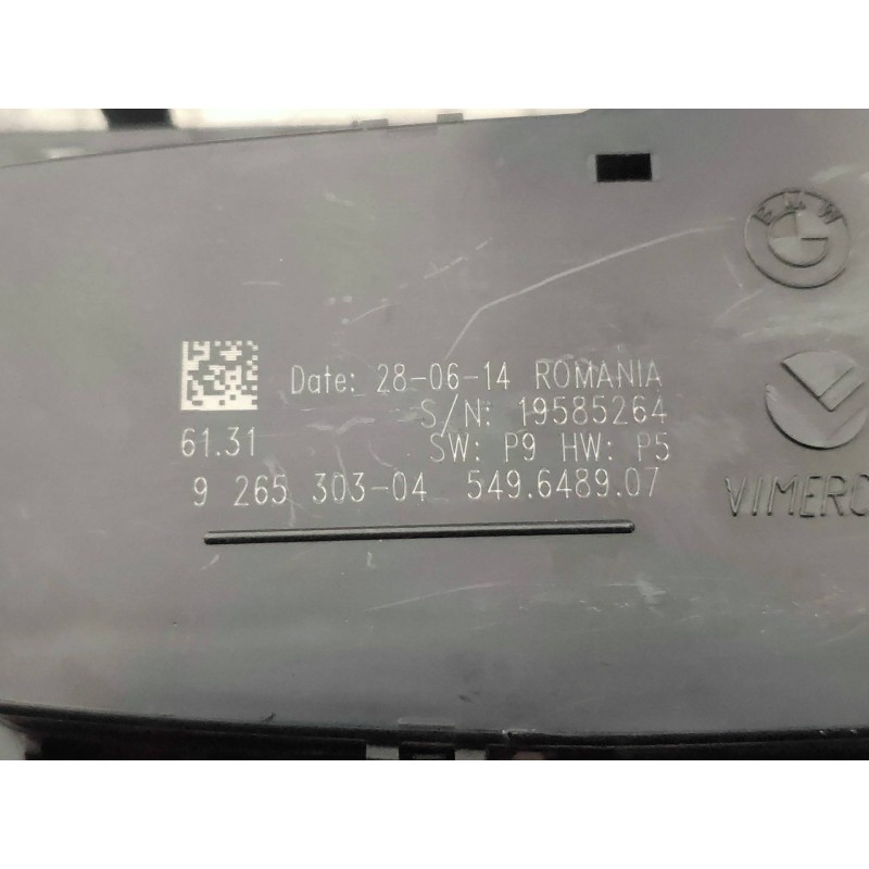 Recambio de mando luces para bmw serie 3 gran turismo (f34) 320d xdrive referencia OEM IAM 926530304 549648907 19585264 