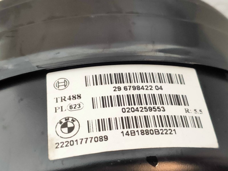 Recambio de servofreno para bmw serie 3 gran turismo (f34) 320d xdrive referencia OEM IAM 0204259553  