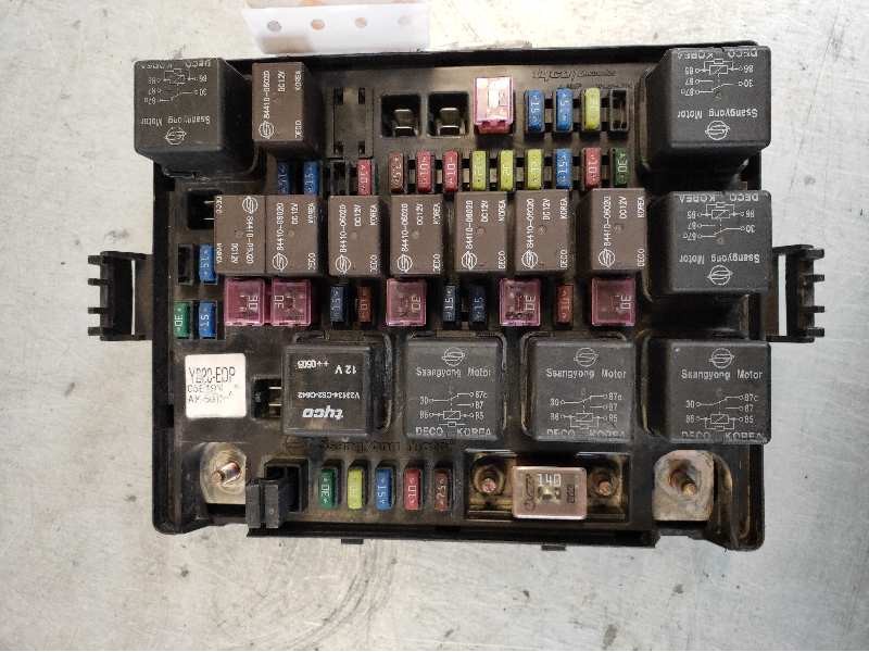 Recambio de caja reles / fusibles para ssangyong rexton rx 270 plus / 270 xdi plus referencia OEM IAM Y220EDP C5E19N AK5012