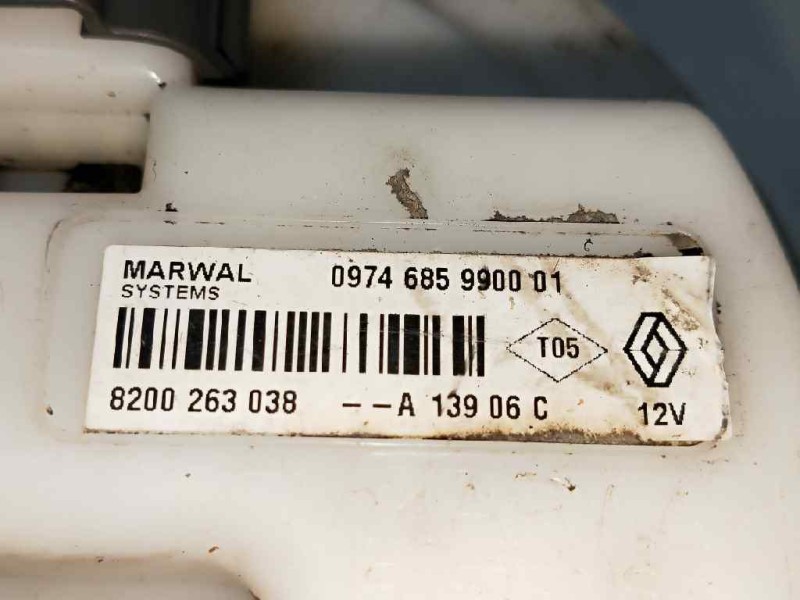 Recambio de bomba combustible para renault clio iii 1.4 16v referencia OEM IAM 8200263038 0974685990001 MARWAL AFORADOR